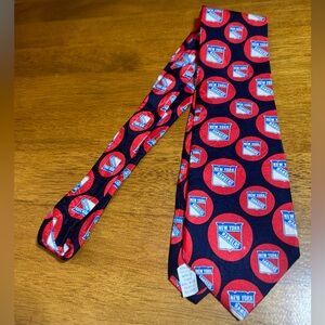 RM SPORT New York Rangers necktie NHL 100% silk